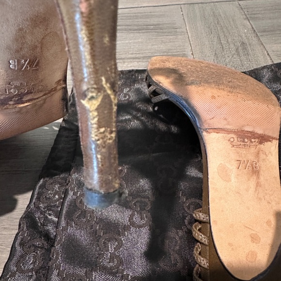 Gucci Mirabelle Stiletto Strappy Sandal - Picture 9 of 15